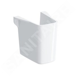 Geberit Selnova Square - Cache-siphon pour lave-mains, blanc 501.477.00.7
