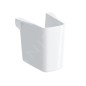 Geberit Selnova Square - Cache-siphon pour lave-mains, blanc 501.477.00.7
