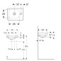 Geberit iCon - Lave-mains 38x28 cm, sans trop-plein, trou pour robinet à droite, blanc mat 501.830.JT.1