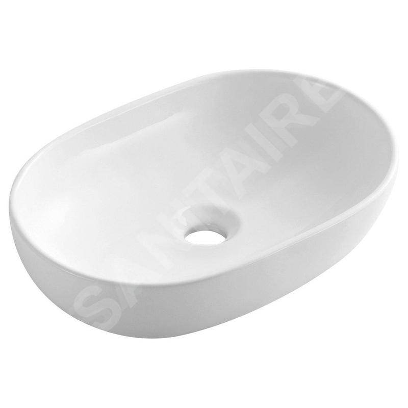 Sapho Lavabos - Vasque 610x420x140 mm, blanc CA590 Sapho Lavabos - Vasque 610x420x140 mm, blanc CA590