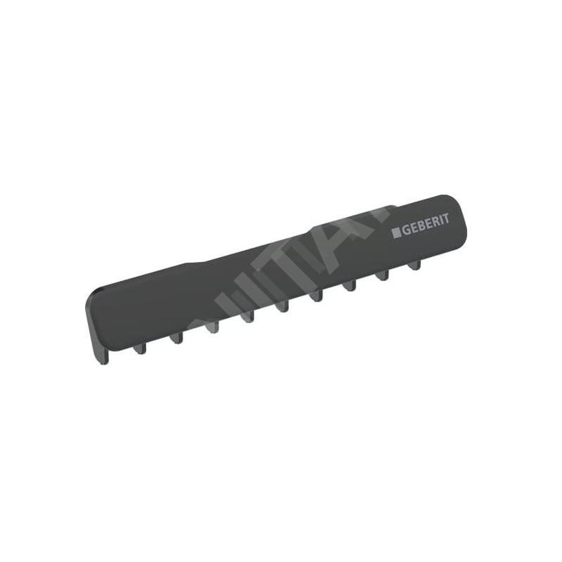 Geberit ONE - Couvercle de vidange de lavabo avec vidage horizontal, insert de faîtage, noir mat 505.082.14.1 Geberit ONE - Couvercle de vidange de lavabo avec vidage horizontal, insert de faîtage, noir mat 505.082.14.1