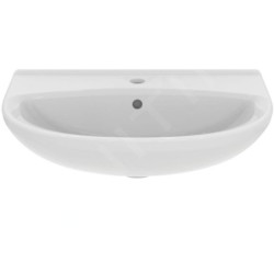 Ideal Standard Alpha - Lavabo, 60x46 cm, avec trop-plein, trou pour robinet, blanc R027401
