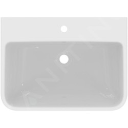 Ideal Standard i.Life B - Lavabo 65x48 cm, avec trop-plein, trou pour robinetterie, blanc T460601