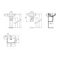 Ideal Standard i.Life B - Lavabo 50x44 cm, avec trop-plein, trou pour robinetterie, blanc T460901 Ideal Standard i.Life B - Lavabo 50x44 cm, avec trop-plein, trou pour robinetterie, blanc T460901
