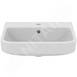 Ideal Standard i.Life B - Lavabo 50x44 cm, avec trop-plein, trou pour robinetterie, blanc T460901