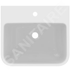 Ideal Standard i.Life B - Lavabo 50x44 cm, avec trop-plein, trou pour robinetterie, blanc T460901