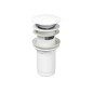 Ravak Garnitures de vidage - Prise verrouillable, ClickClack, blanc mat X01836 Ravak Garnitures de vidage - Prise verrouillable, ClickClack, blanc mat X01836