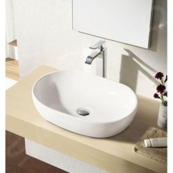Sapho Lavabos - Vasque 610x420x140 mm, blanc CA590