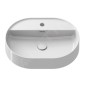 Ravak Ceramic - Vasque à poser sur plan, 55x40 mm, avec trop-plein, un trou pour robinetterie, blanc XJX01155003 Ravak Ceramic - Vasque à poser sur plan, 55x40 mm, avec trop-plein, un trou pour robinetterie, blanc XJX01155003