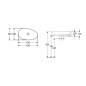 Villeroy & Boch Antao - Vasque à poser, 40x65 cm, CeramicPlus, blanc alpin 4A7465R1 Villeroy & Boch Antao - Vasque à poser, 40x65 cm, CeramicPlus, blanc alpin 4A7465R1