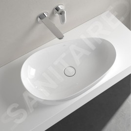 Villeroy & Boch Antao - Vasque à poser, 40x65 cm, CeramicPlus, blanc alpin 4A7465R1