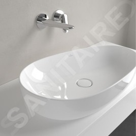 Villeroy & Boch Antao - Vasque à poser, 40x65 cm, CeramicPlus, blanc alpin 4A7465R1