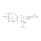 Villeroy & Boch Antao - Vasque à poser, 40x65 cm, CeramicPlus, Pure Black 4A7465R7 Villeroy & Boch Antao - Vasque à poser, 40x65 cm, CeramicPlus, Pure Black 4A7465R7