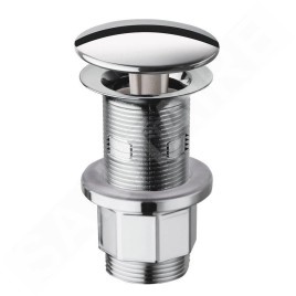 Sapho Accessoires Silfa - Bonde non refermable 1 1/4, pour lavabo avec trop-plein, chrome WF43451