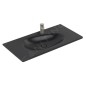 Villeroy & Boch Antao - Meuble lavabo 100x50 cm, avec trop-plein, trou de robinetterie, CeramicPlus, Pure Black 4A76ABR7 Villeroy & Boch Antao - Meuble lavabo 100x50 cm, avec trop-plein, trou de robinetterie, CeramicPlus, Pure Black 4A76ABR7