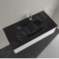 Villeroy & Boch Antao - Meuble lavabo 100x50 cm, avec trop-plein, trou de robinetterie, CeramicPlus, Pure Black 4A76ABR7 Villeroy & Boch Antao - Meuble lavabo 100x50 cm, avec trop-plein, trou de robinetterie, CeramicPlus, Pure Black 4A76ABR7