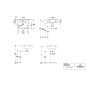 Villeroy & Boch O.novo - Lavabo 55x44 cm, avec trop-plein, trou pour robinetterie, blanc alpin 4A405501 Villeroy & Boch O.novo - Lavabo 55x44 cm, avec trop-plein, trou pour robinetterie, blanc alpin 4A405501
