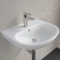Villeroy & Boch O.novo - Lavabo 55x44 cm, avec trop-plein, trou pour robinetterie, blanc alpin 4A405501 Villeroy & Boch O.novo - Lavabo 55x44 cm, avec trop-plein, trou pour robinetterie, blanc alpin 4A405501