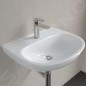 Villeroy & Boch O.novo - Lavabo 55x44 cm, sans trop-plein, trou de robinetterie, blanc alpin 4A405601 Villeroy & Boch O.novo - Lavabo 55x44 cm, sans trop-plein, trou de robinetterie, blanc alpin 4A405601