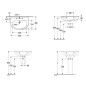 Villeroy & Boch O.novo - Lavabo 65x48 cm, avec trop-plein, trou de robinetterie, CeramicPlus, blanc alpin 4A4065R1 Villeroy & Boch O.novo - Lavabo 65x48 cm, avec trop-plein, trou de robinetterie, CeramicPlus, blanc alpin 4A4065R1