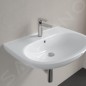 Villeroy & Boch O.novo - Lavabo 65x48 cm, avec trop-plein, trou de robinetterie, CeramicPlus, blanc alpin 4A4065R1 Villeroy & Boch O.novo - Lavabo 65x48 cm, avec trop-plein, trou de robinetterie, CeramicPlus, blanc alpin 4A4065R1