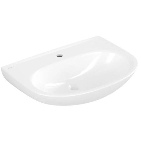 Villeroy & Boch O.novo - Lavabo 65x48 cm, sans trop-plein, trou de robinetterie, blanc alpin 4A406601
