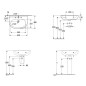 Villeroy & Boch O.novo - Lavabo 65x48 cm, sans trop-plein, trou de robinetterie, blanc alpin 4A406601 Villeroy & Boch O.novo - Lavabo 65x48 cm, sans trop-plein, trou de robinetterie, blanc alpin 4A406601