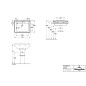 Villeroy & Boch Hommage - Lavabo 750x580 mm, avec trop-plein, trou de robinetterie, CeramicPlus, Pure Black 710175R7 Villeroy & Boch Hommage - Lavabo 750x580 mm, avec trop-plein, trou de robinetterie, CeramicPlus, Pure Black 710175R7
