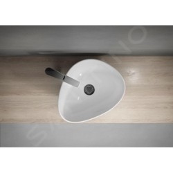 Cersanit Moduo - Vasque à poser, 44x36 cm, sans trop-plein, blanc K116-051
