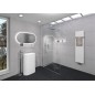 Sapho Treva - Lavabo à poser 57x36x85 cm, sans trop-plein, sans trou pour robinet, blanc mat TR565 Sapho Treva - Lavabo à poser 57x36x85 cm, sans trop-plein, sans trou pour robinet, blanc mat TR565