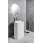 Sapho Treva - Lavabo à poser 57x36x85 cm, sans trop-plein, sans trou pour robinet, blanc mat TR565 Sapho Treva - Lavabo à poser 57x36x85 cm, sans trop-plein, sans trou pour robinet, blanc mat TR565