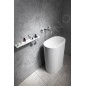 Sapho Treva - Lavabo à poser 57x36x85 cm, sans trop-plein, sans trou pour robinet, blanc mat TR565 Sapho Treva - Lavabo à poser 57x36x85 cm, sans trop-plein, sans trou pour robinet, blanc mat TR565