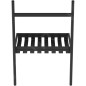 Ideal Standard Conca - Console métallique pour lavabo 60 cm, soie noire E2531XG Ideal Standard Conca - Console métallique pour lavabo 60 cm, soie noire E2531XG