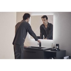 Ideal Standard i.Life B - Lavabo pour meuble 81x51 cm, avec trop-plein, trou pour robinetterie, gris brillant T460458