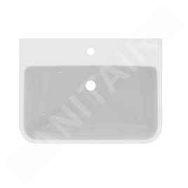 Ideal Standard i.Life B - Lavabo 65x48 cm, avec trop-plein, trou pour robinetterie, SmartGuard, blanc T4606HY