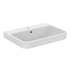 Ideal Standard i.Life B - Lavabo 60x48 cm, avec trop-plein, trou pour robinetterie, SmartGuard, blanc T4607HY