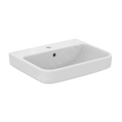 Ideal Standard i.Life B - Lavabo 55x44 cm, avec trop-plein, trou pour robinetterie, SmartGuard, blanc T4608HY