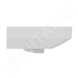 Ideal Standard i.Life B - Lavabo 50x40 cm, avec trop-plein, trou pour robinetterie, SmartGuard, blanc T4609HY
