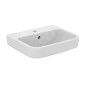 Ideal Standard i.Life B - Lavabo 45x38 cm, avec trop-plein, trou pour robinetterie, SmartGuard, blanc T4610HY