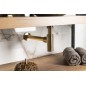 Sapho Accessoires - Siphon 1 1/4, bonde 32 mm, rond, or mat SI519 Sapho Accessoires - Siphon 1 1/4, bonde 32 mm, rond, or mat SI519
