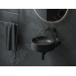 Ravak Yard - Lavabo 405x500 mm, sans trop-plein, sans trou pour robinet, noir mat XJX0D040000 Ravak Yard - Lavabo 405x500 mm, sans trop-plein, sans trou pour robinet, noir mat XJX0D040000
