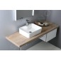 Sapho Balena - Vasque 480x135x370 mm, blanc BH7013 Sapho Balena - Vasque 480x135x370 mm, blanc BH7013