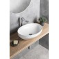 Aqualine Lavabos - Vasque à poser, 51x37 cm, sans trop-plein, blanc 50361 Aqualine Lavabos - Vasque à poser, 51x37 cm, sans trop-plein, blanc 50361