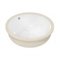 Hansgrohe Xuniva S - Vasque encastré, diamètre 35 cm, avec trop-plein, blanc 60151450