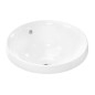 Hansgrohe Xuniva S - Vasque, diamètre 40 cm, avec trop-plein, sans trou pour robinet , blanc 60155450