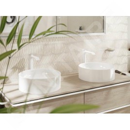 Hansgrohe Xuniva S - Vasque à poser, diamètre 40 cm, sans trop-plein, blanc 60164450