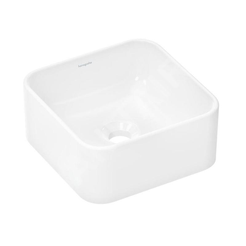 Hansgrohe Xuniva Q - Vasque à poser, 30x30 cm, sans trop-plein, blanc 60167450