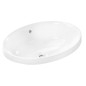 Hansgrohe Xuniva D - Lavabo, 55x40 cm, avec trop-plein, sans trou pour robinetterie, SmartClean, blanc 61058450 Hansgrohe Xuniva D - Lavabo, 55x40 cm, avec trop-plein, sans trou pour robinetterie, SmartClean, blanc 61058450