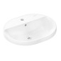 Hansgrohe Xuniva U - Lavabo 55x45 cm, avec trop-plein, trou pour robinetterie, SmartClean, blanc 61064450 Hansgrohe Xuniva U - Lavabo 55x45 cm, avec trop-plein, trou pour robinetterie, SmartClean, blanc 61064450