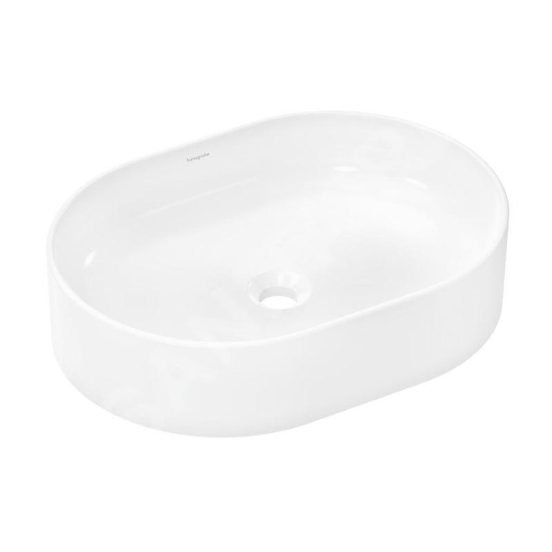 Hansgrohe Xuniva U - Lavabo à poser, 55x40 cm, sans trop-plein, SmartClean, blanc 61073450 Hansgrohe Xuniva U - Lavabo à poser, 55x40 cm, sans trop-plein, SmartClean, blanc 61073450